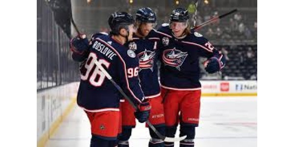 Columbus Blue Jackets slog Toronto Maple Leafs med 4-3